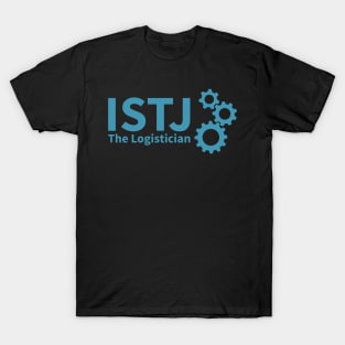 ISTJ The Logistician MBTI types 9C myers briggs personality gift with icon T-Shirt